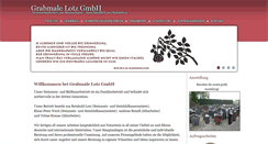 Desktop Screenshot of grabmale-lotz.de
